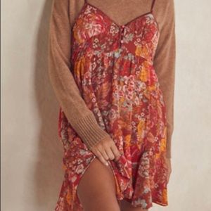 Free People Run Away Trapeze Slip